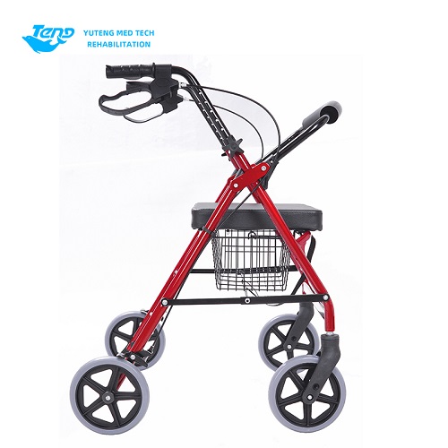 Quid sunt mobilitatem AIDS pro Rolllator Walker cum sede et canistro ut popularibus?