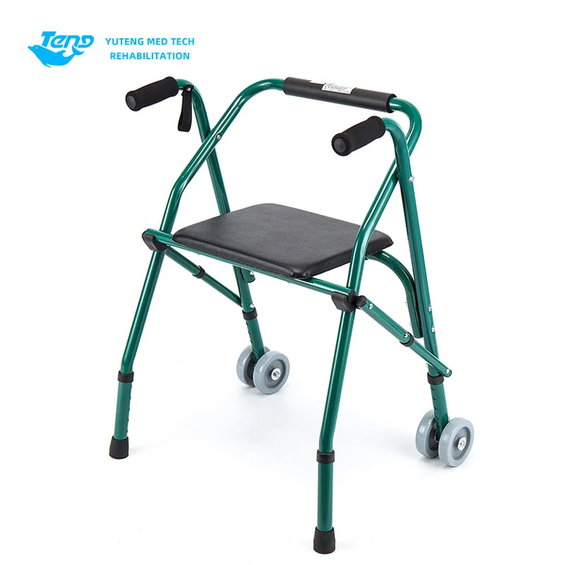 Aluminium Alloy Walker cum sede