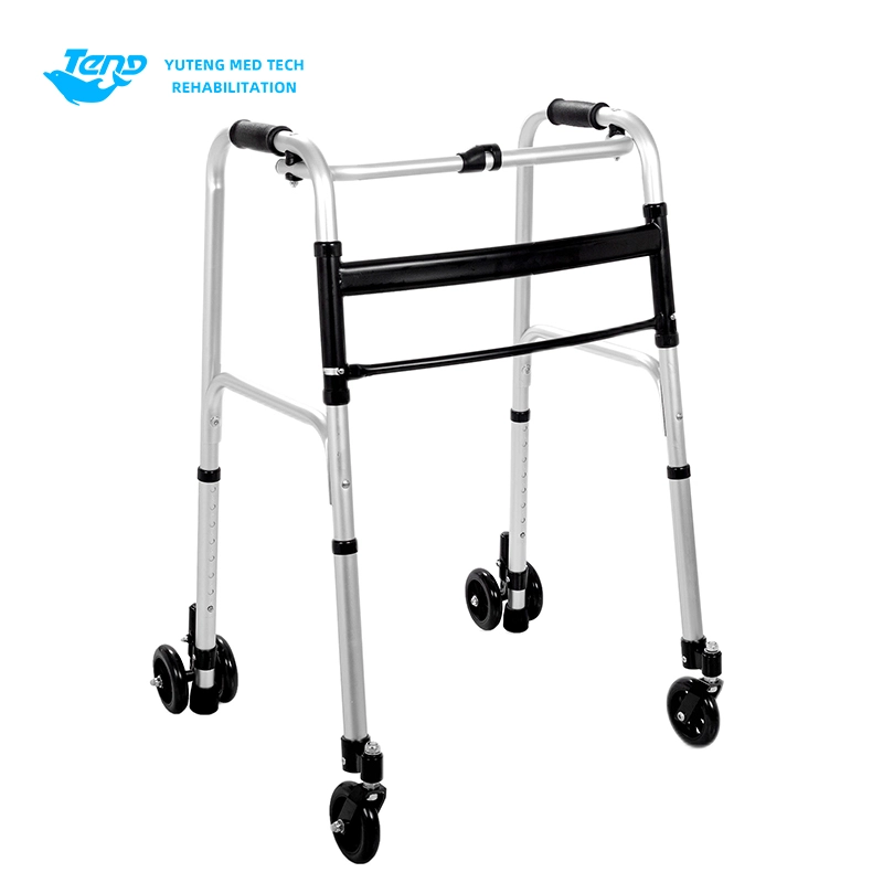 Foldable quattuor-rota Walker