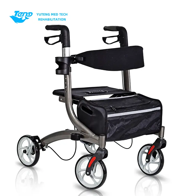 Gravis officium Rolllator Walker cum sede