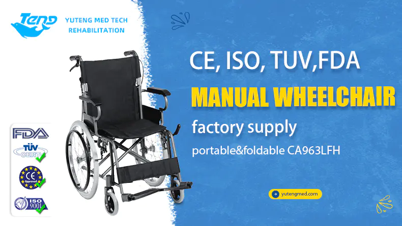 Double Brake Manual Wheelchair