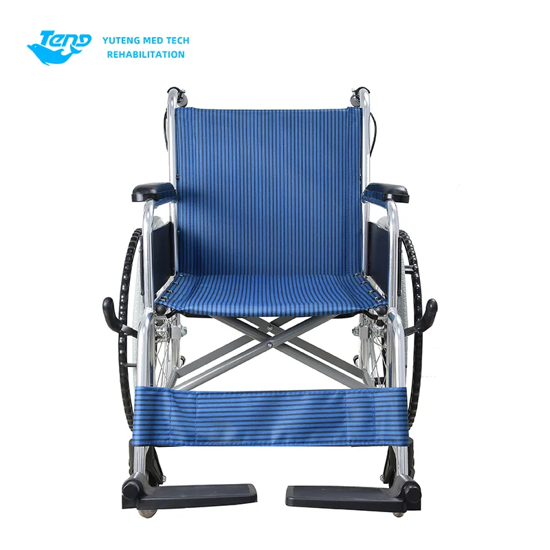 Lightweight Folding Manual Wheelchair Trolley