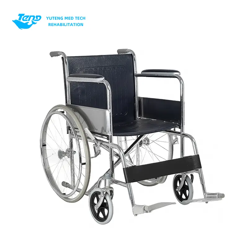 Steel manual wheelchair
